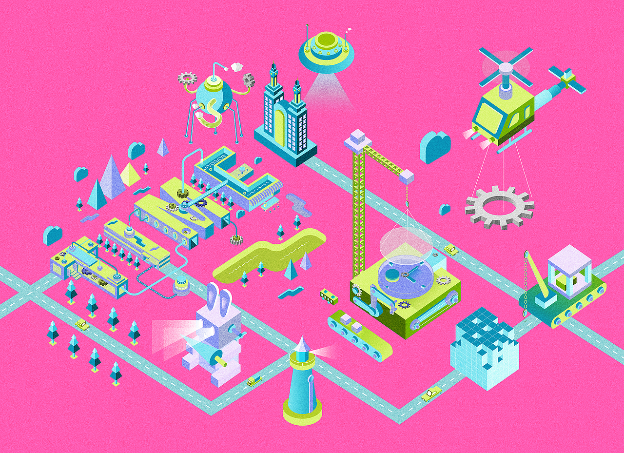 平面设计|2.5d time