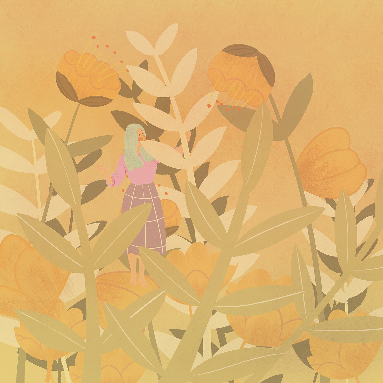 系列插画（图ZMjQxODIyNDUy） - 艺术插画 - 站酷设计师画画打工人原创素材 - 站酷ZCOOL