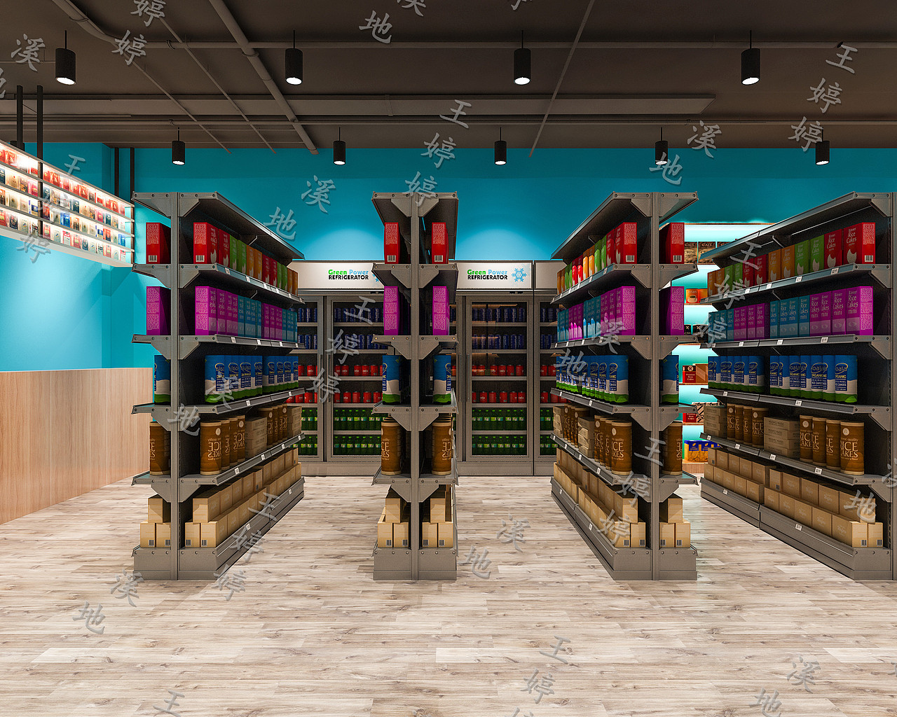 蓝色洗衣店（图ZMTkxMTgwODI4） - 家装设计 - 站酷设计师王婷婷XIDI原创素材 - 站酷ZCOOL