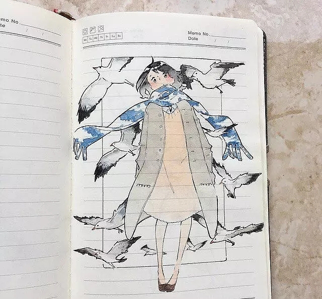 ikedda:绘画少女,运气不会太差