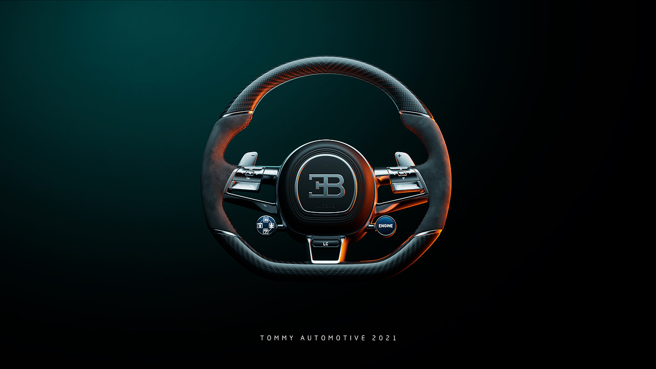 Bugatti Chiron UE4 Raytracing