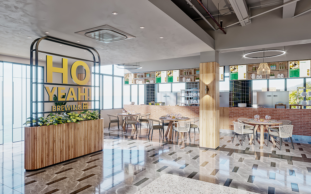 那鹿湾海景餐厅（图ZMjMwNzM3MTAw） - 建筑/空间 - 站酷设计师扑克00原创素材 - 站酷ZCOOL