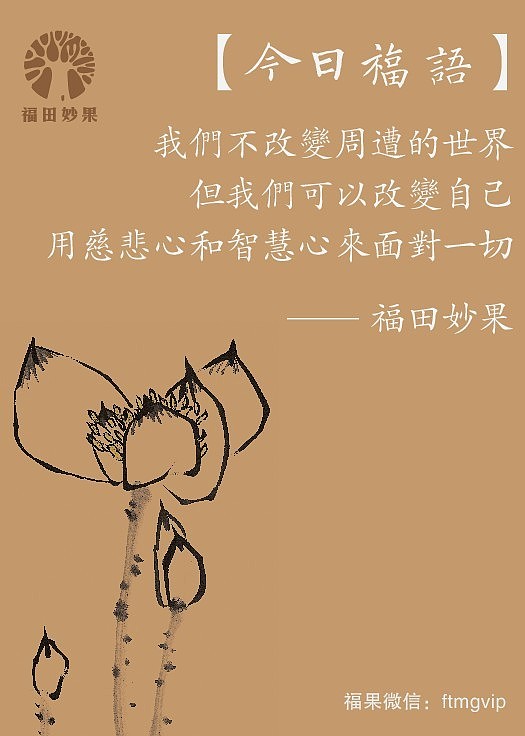 《福田妙果》微信小海报设计第一季.