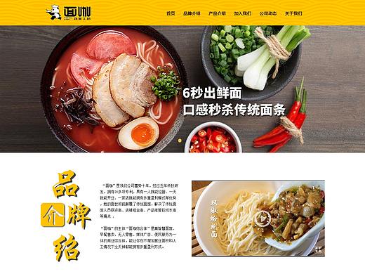 传统行业网站设计（个人主页-ZMzY4MDYwOTI=） - 企业官网 - 站酷设计师何小菜原创素材 - 站酷ZCOOL