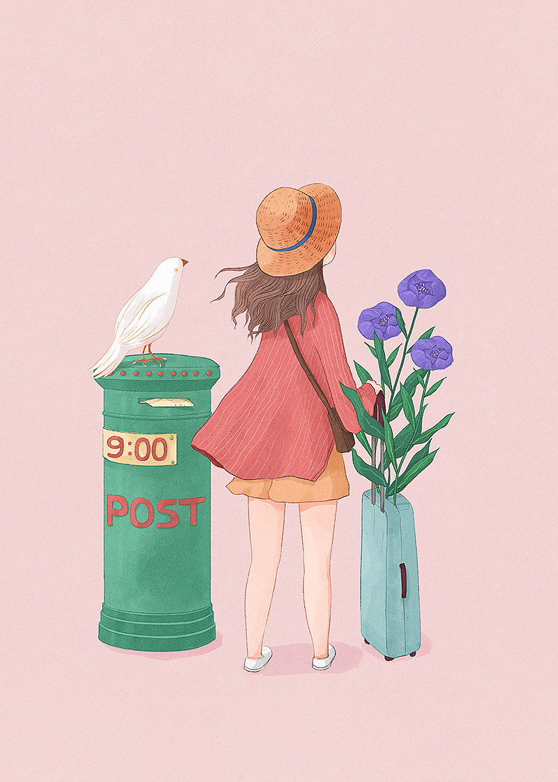 2019插画总结（图ZMTg5Nzc2ODY4） - 创作习作 - 站酷设计师李那那原创素材 - 站酷ZCOOL