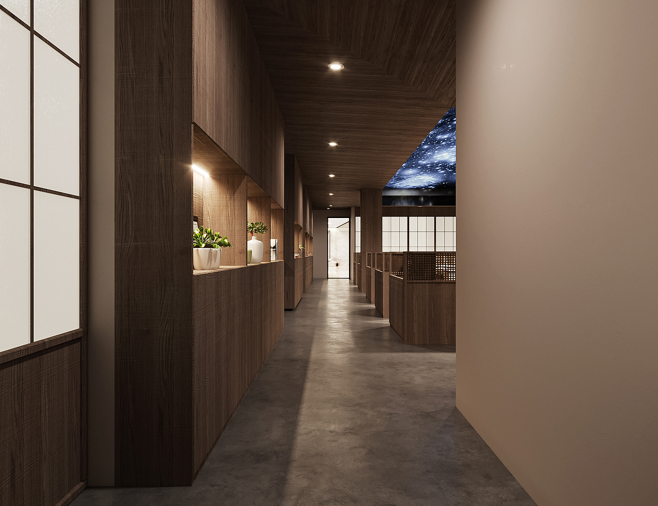 #室内设计#效果图#新中式（图ZMjczMjE3NzQw） - 建筑/空间 - 站酷设计师AA效果图施工图制原创素材 - 站酷ZCOOL