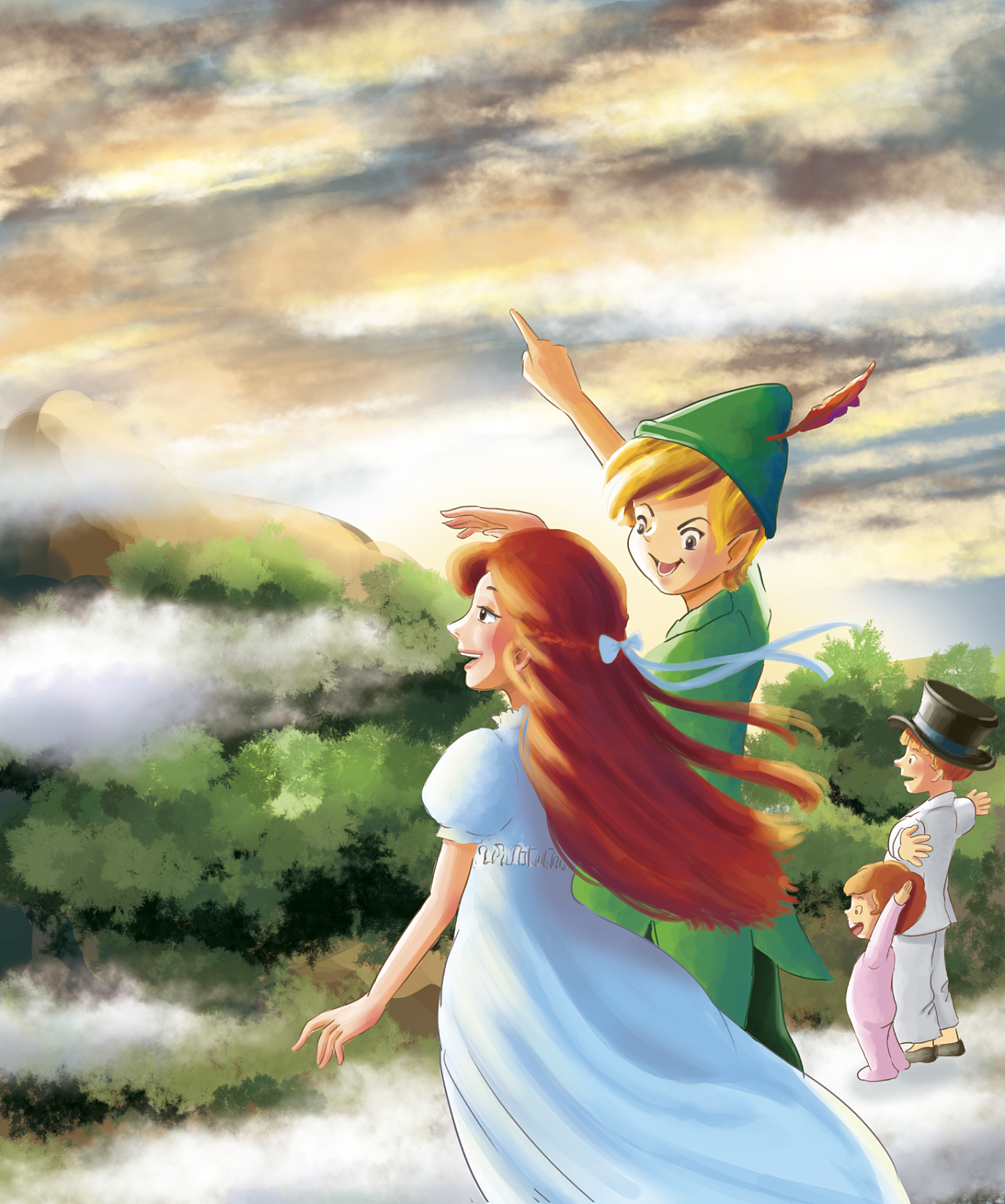 彼得潘图书插画