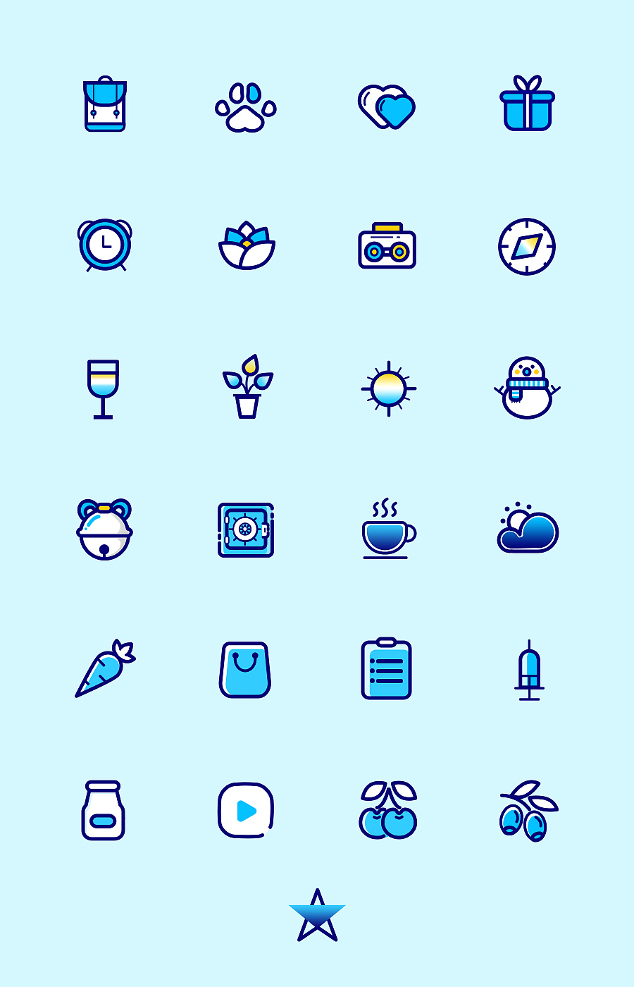 刘博宇的图标练习（图ZMjU1NTE1MTE2） - 图标 - 站酷设计师桐雨xwx原创素材 - 站酷ZCOOL