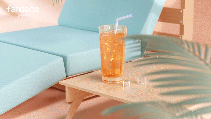 【芬狄诗清凉内衣】创意视觉动画——巨人谷制作 