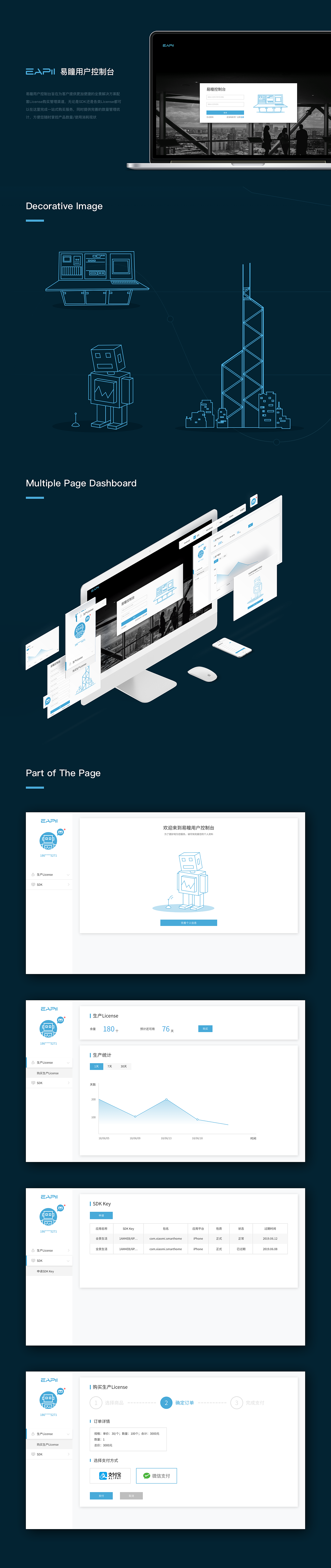 【网页】EAPIL用户控制台（图ZMTE5NTQ5NDYw） - 其他网页 - 站酷设计师务工孙师傅原创素材 - 站酷ZCOOL