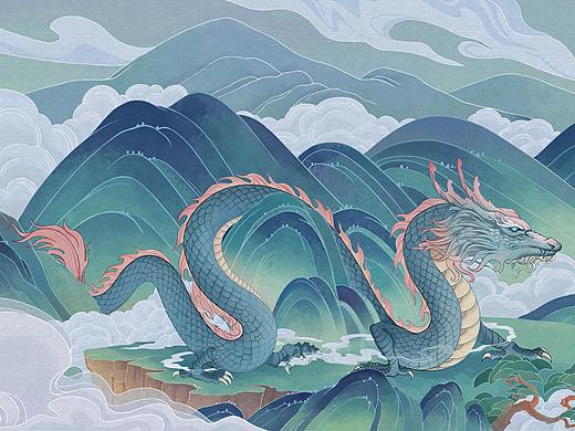 国风长卷插画