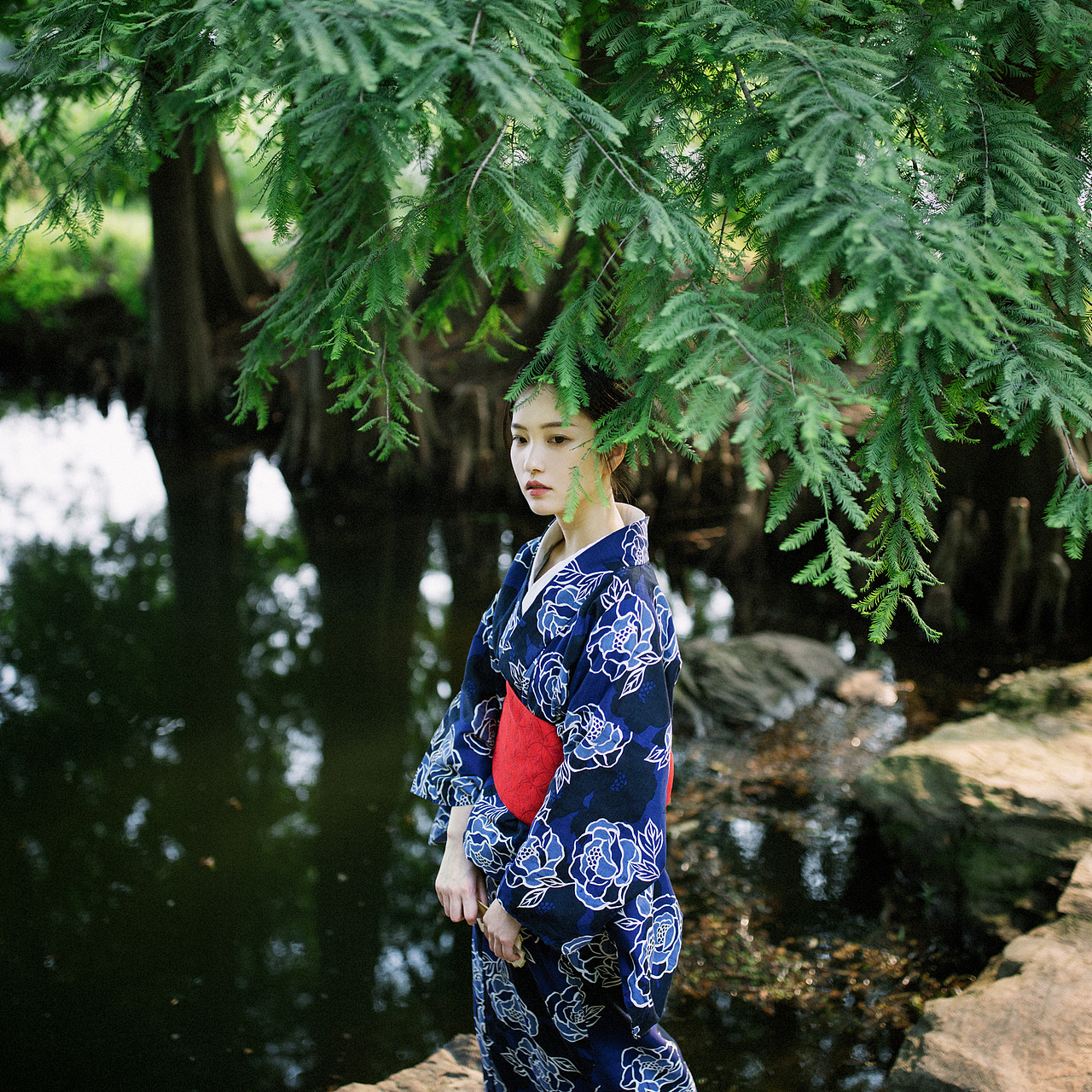 流水落花春去也（图ZMTE5NTYwMjA0） - 人像摄影 - 站酷设计师翟叔原创素材 - 站酷ZCOOL