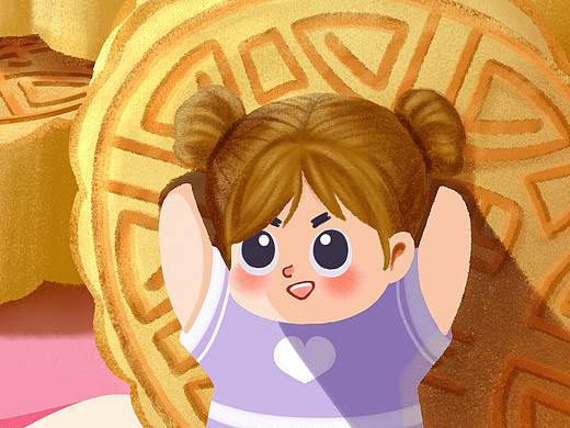 中秋長假要頂?。▊€人主頁-ZNDgwNjA5ODQ=） - 商業(yè)插畫 - 站酷設計師三葉草的生姜原創(chuàng)素材 - 站酷ZCOOL