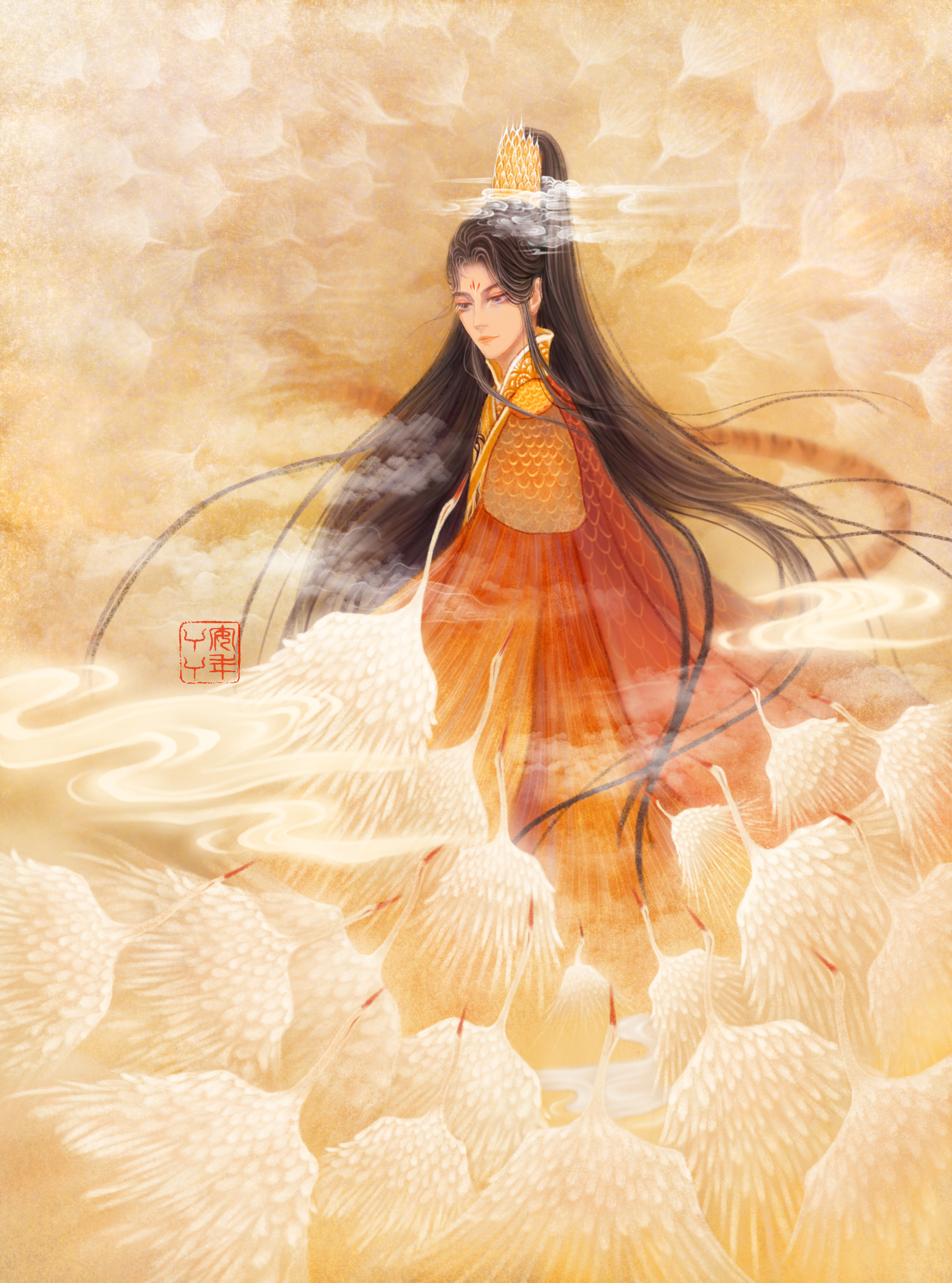 《山海经-吉神泰逢》