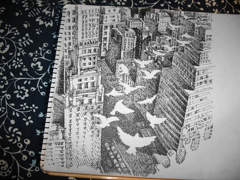 《迷失郑州》绘本首发&插画展（图ZNTI1MzY4NA==） - 其他平面 - 站酷设计师nesozheng原创素材 - 站酷ZCOOL