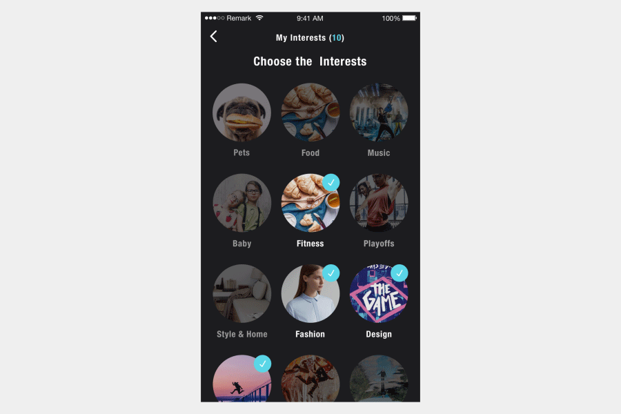 探趣App—社交世界的探索引擎（图ZNTg0MTE4MDA=） - APP界面 - 站酷设计师Rocket_child原创素材 - 站酷ZCOOL
