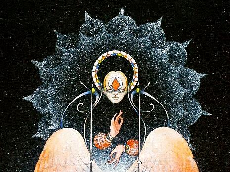 《封神榜》（材料:水彩、水粉、彩铅）