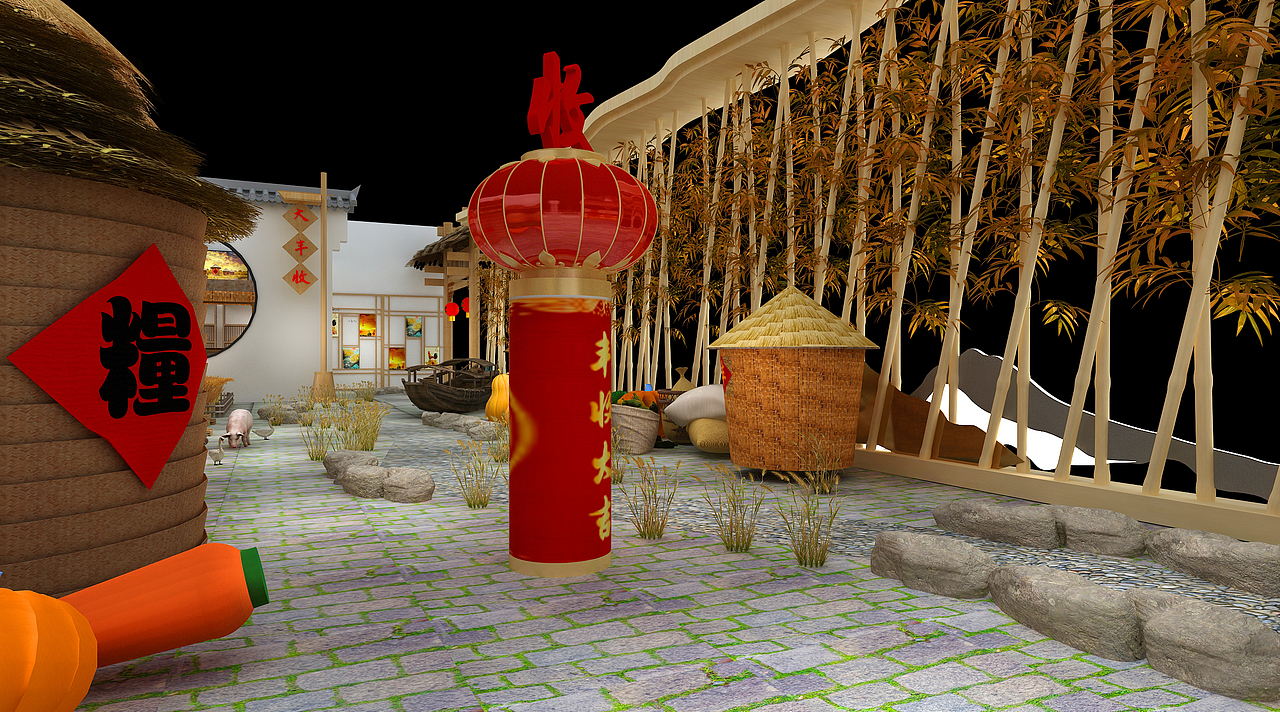 3D效果图展会展厅舞台美陈设计（图ZMTgxNzc0NDg0） - 场景 - 站酷设计师3D设计师NG男原创素材 - 站酷ZCOOL