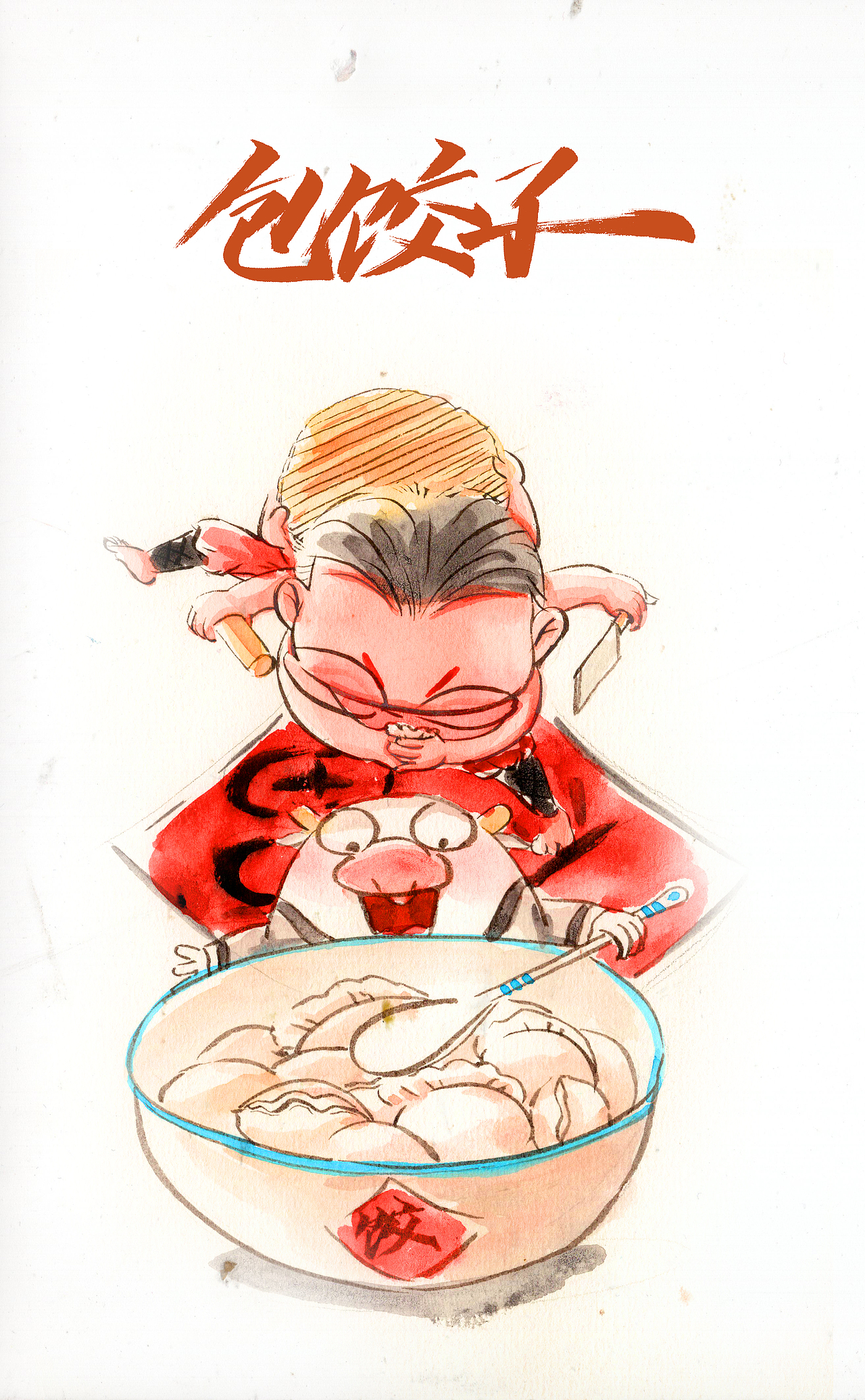 2021牛侠（猫爪牛✖️葱小闷）年终大集合（图ZMjgyNzczNTY0） - 商业插画 - 站酷设计师葱小闷原创素材 - 站酷ZCOOL