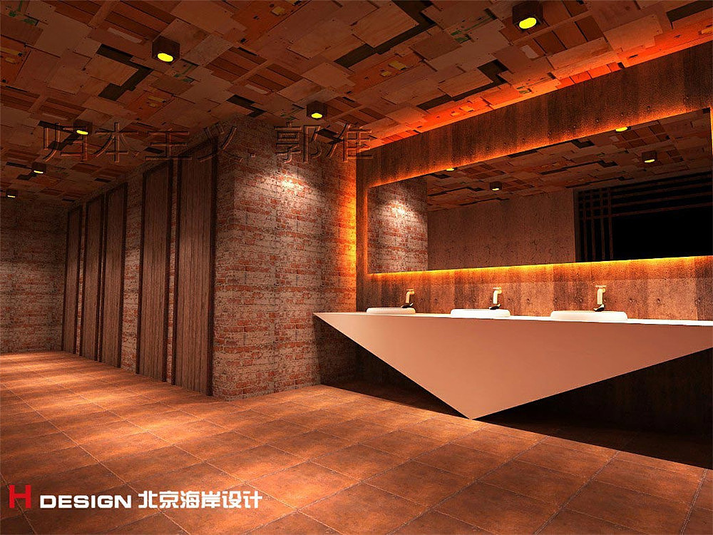 河南南阳音乐烧烤餐饮店设计案例—北京海岸设计—室内效果展示10