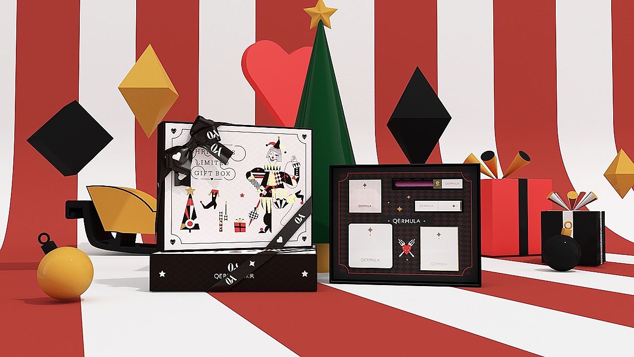《QERMULA 木旯》圣诞限量小丑系列（图ZMTAwMzU3NTEy） - 包装 - 站酷设计师你好大海品牌设计原创素材 - 站酷ZCOOL