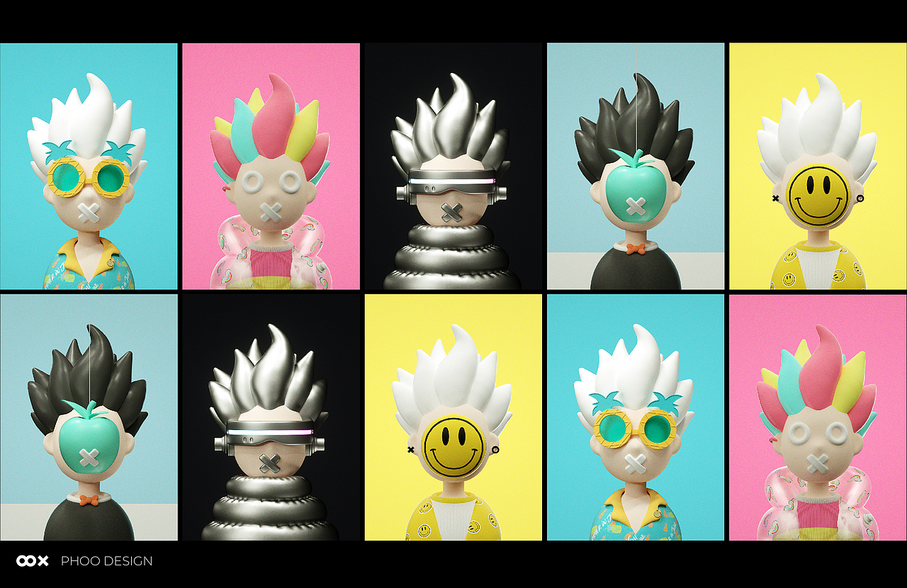 OOX | PHOO图形角色化设计