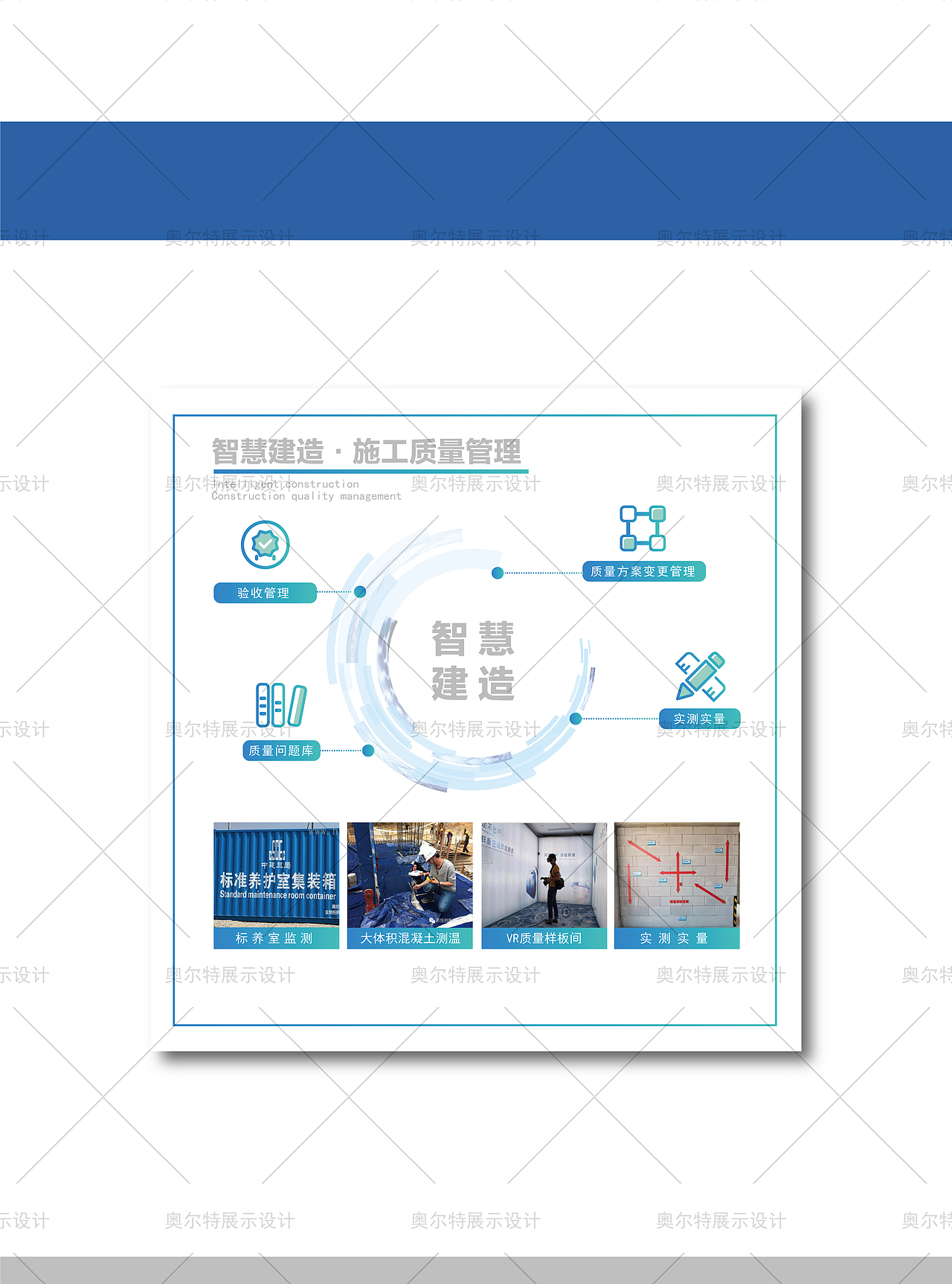 智慧展厅展厅平面设计展板设计平面物料