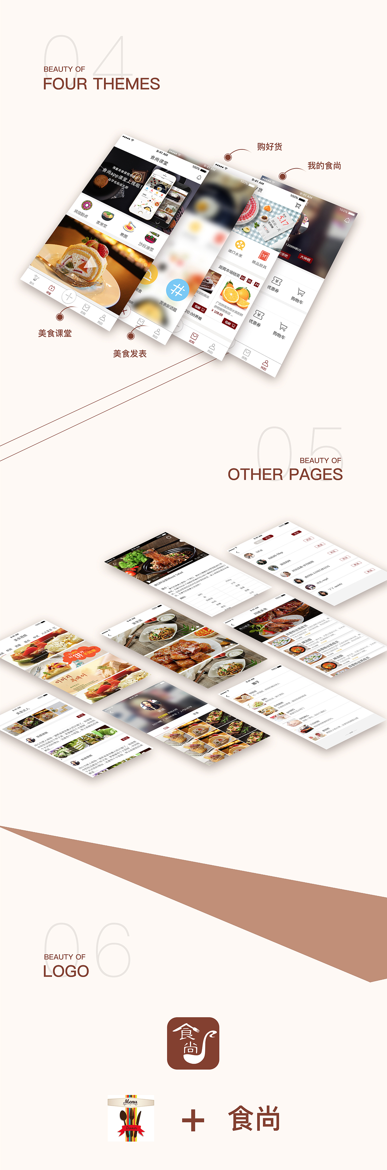 食尚美食APP（图ZNjgxOTQ2ODA=） - APP界面 - 站酷设计师Rick丶gentleman原创素材 - 站酷ZCOOL
