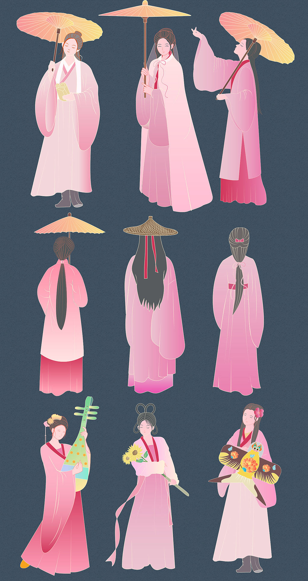2021年插画设计年度总结（浅夏）（图ZMjgyNjI1ODY0） - 图案 - 站酷设计师浅夏autumn原创素材 - 站酷ZCOOL