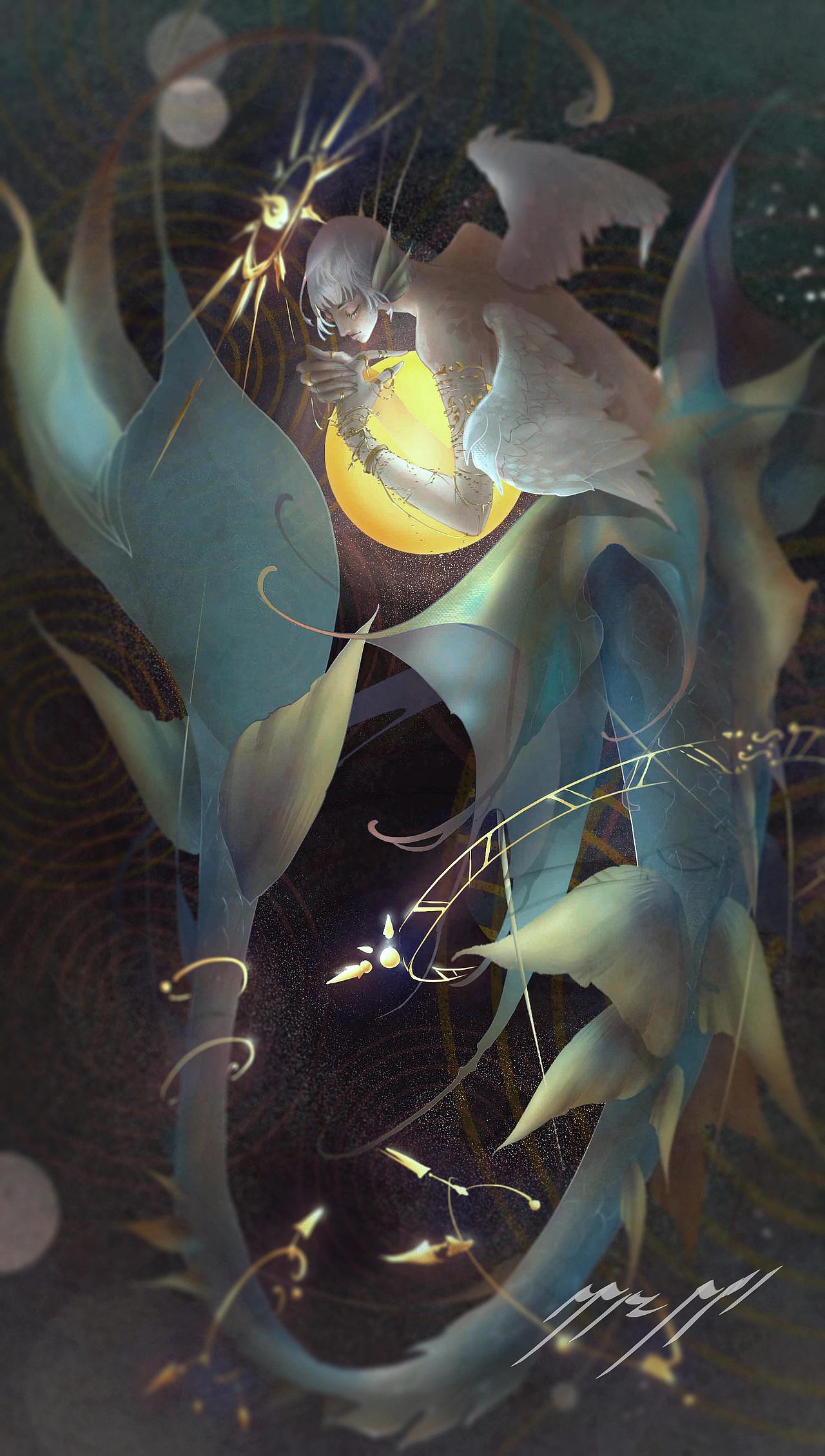 鱼（图ZMjkxMjEyNjMy） - 创作习作 - 站酷设计师YYZMI原创素材 - 站酷ZCOOL