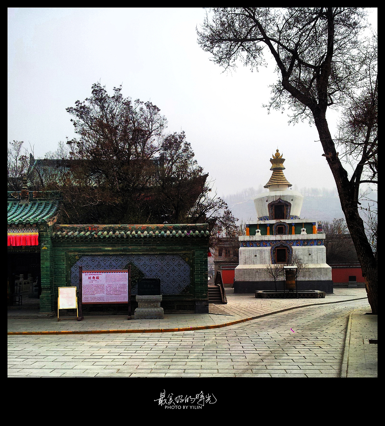 在青旅问了路线，做公交到管理站，然后搭出租10块钱就到了，塔尔寺距离市区还是比较远的，十块钱并不算多，当然也有公交线路，只是相对慢些。