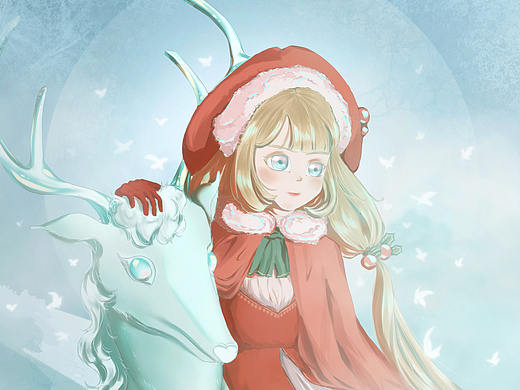 板绘练习-冰雪圣诞