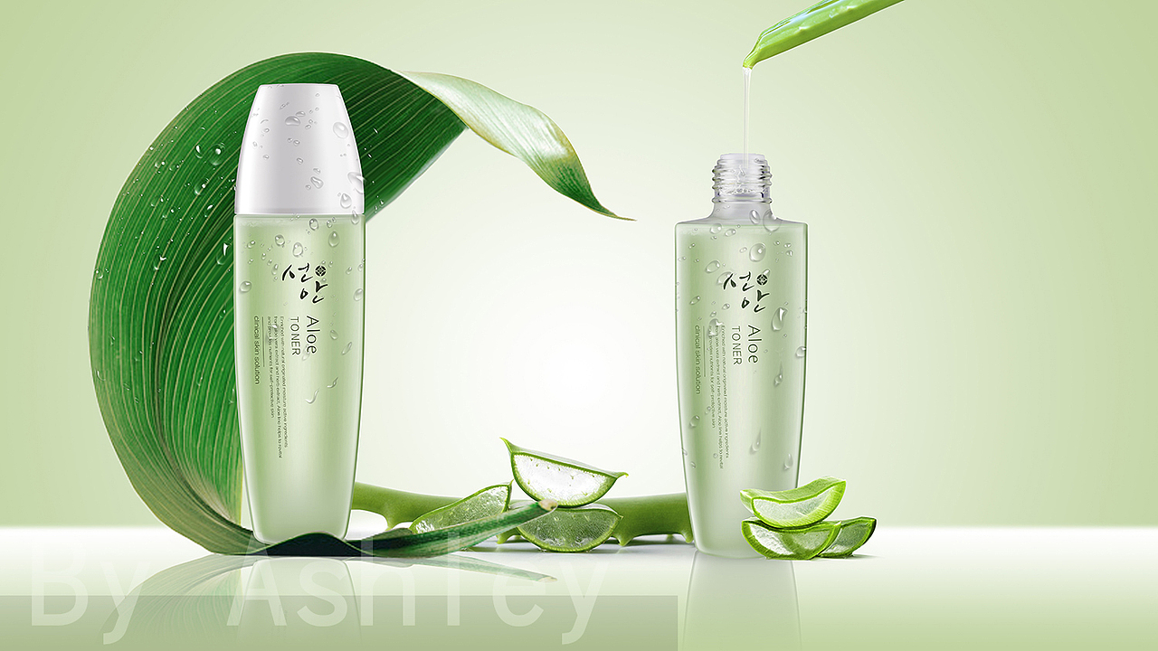 化妆品精修海报设计