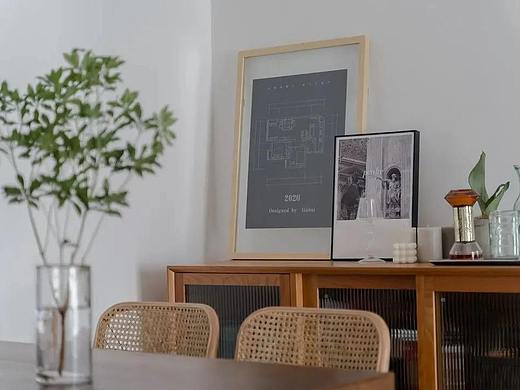 85m²文艺复古北欧风格新房装修，精致小两室