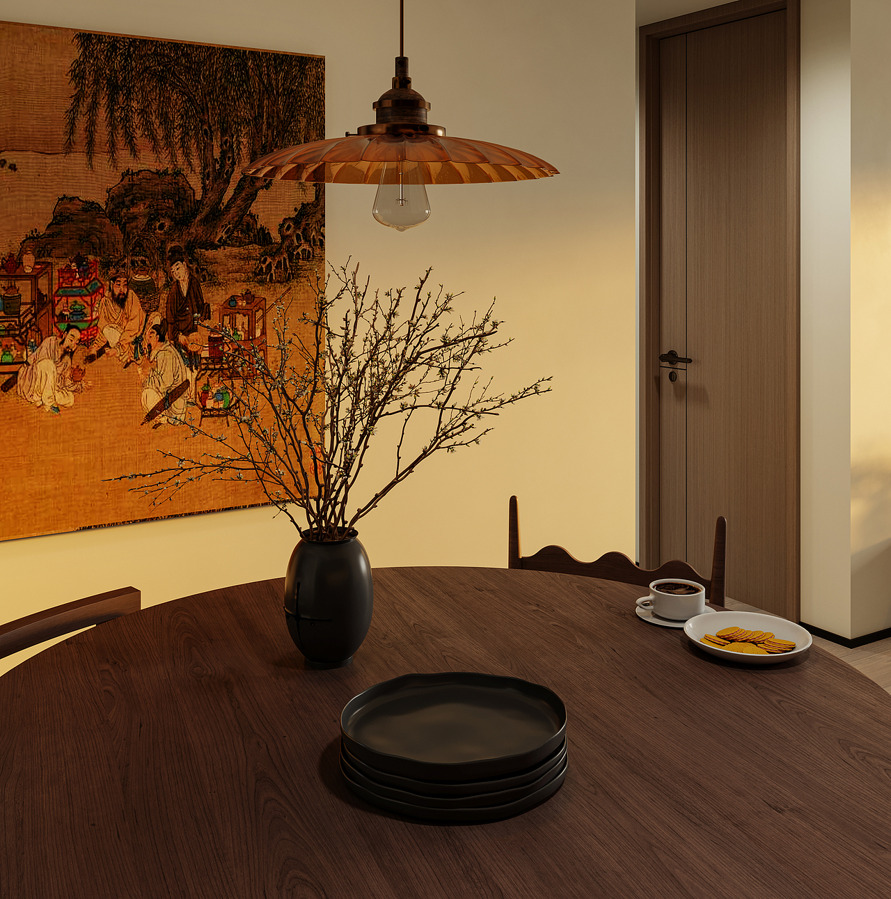 家装案例,渲染调试