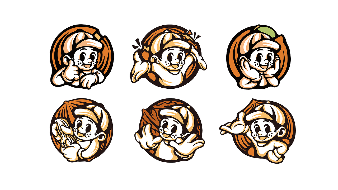 可真多-虚拟坚果品牌全案设计（图ZMjU4NjkwNjcy） - 品牌 - 站酷设计师真的是城池原创素材 - 站酷ZCOOL