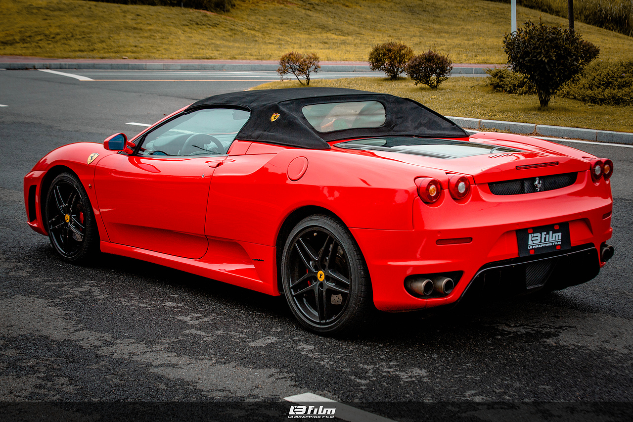 法拉利430装贴lb法拉利红重新点燃激情
