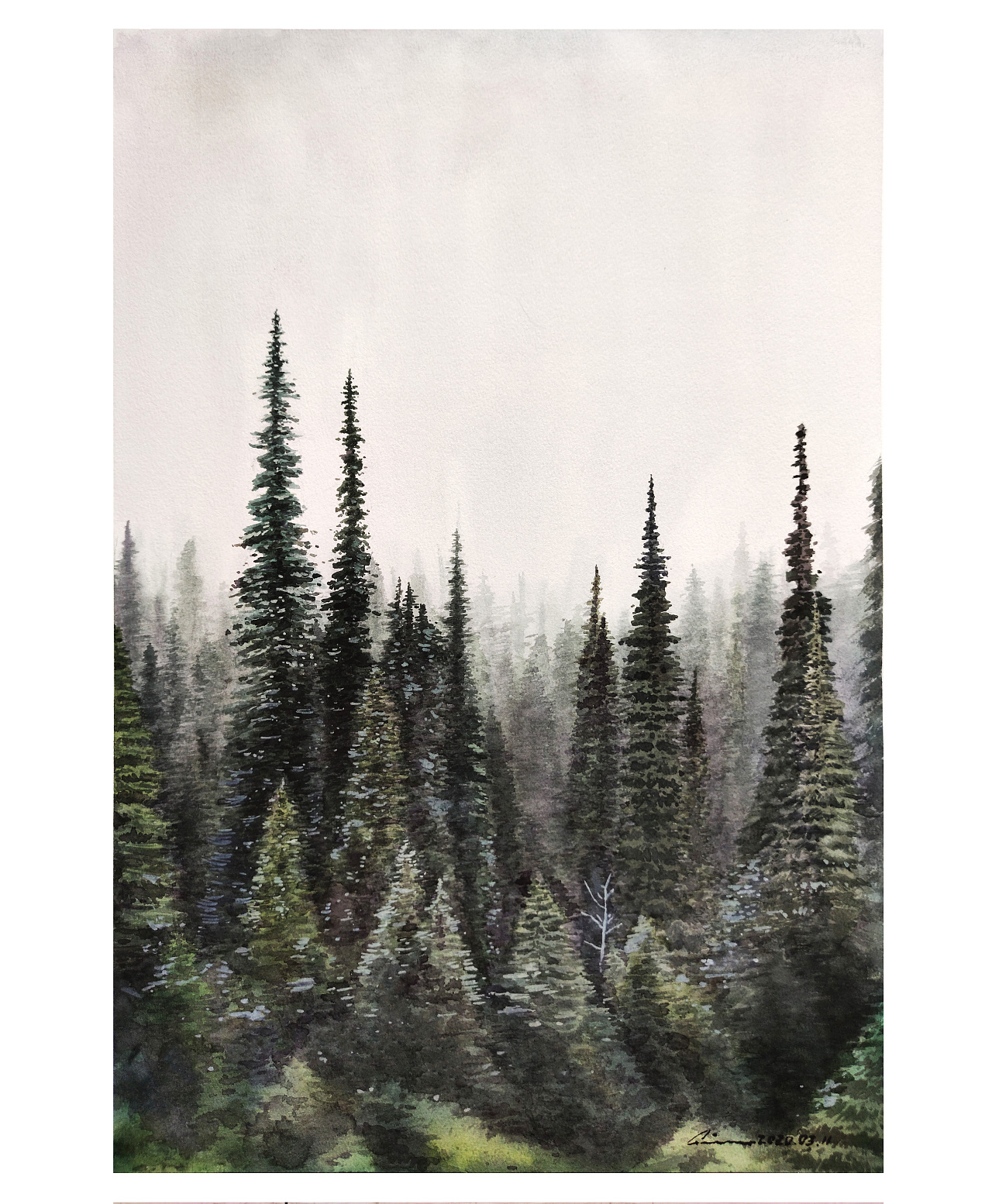 水彩作品-两个多月时间的记录（图ZMjA4MzI2MDQ4） - 绘画 - 站酷设计师画画的陈一丘原创素材 - 站酷ZCOOL