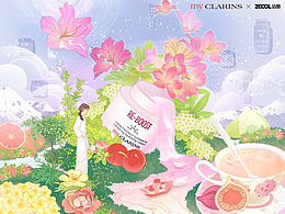 my CLARINS好食肌常綻放｜奇幻森林