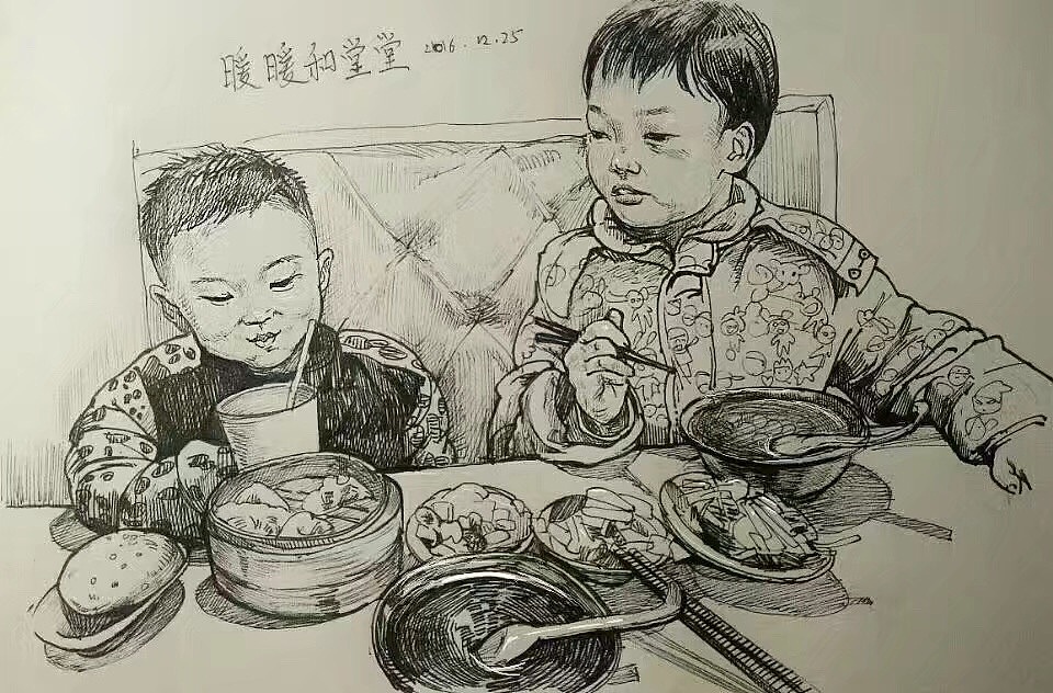 日常速写小练习（图ZMTYwOTk5MTg4） - 绘画 - 站酷设计师高小华叔原创素材 - 站酷ZCOOL