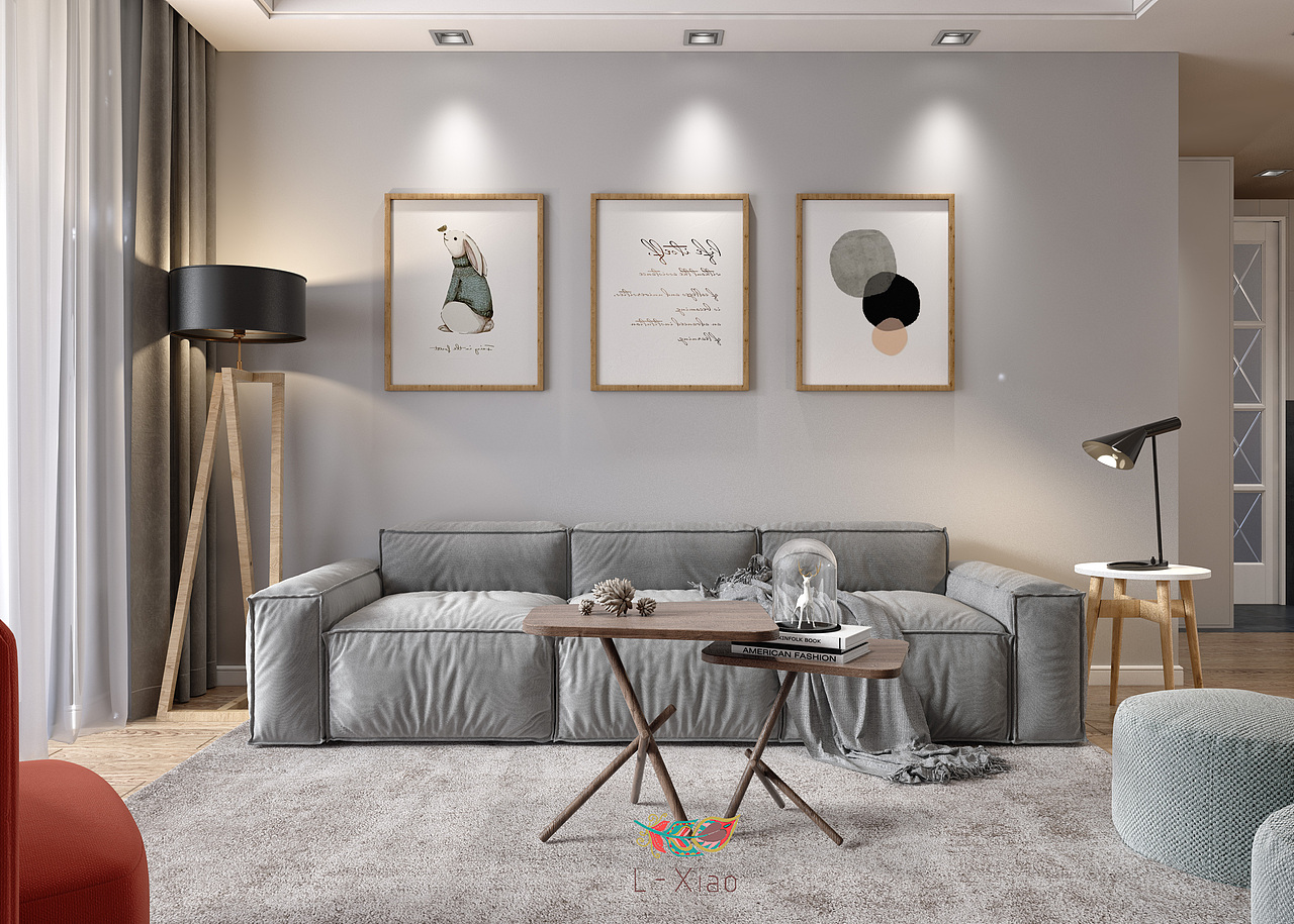 普通住宅空间（图ZODk3MjM2NTI=） - 家装设计 - 站酷设计师L一Xiao原创素材 - 站酷ZCOOL