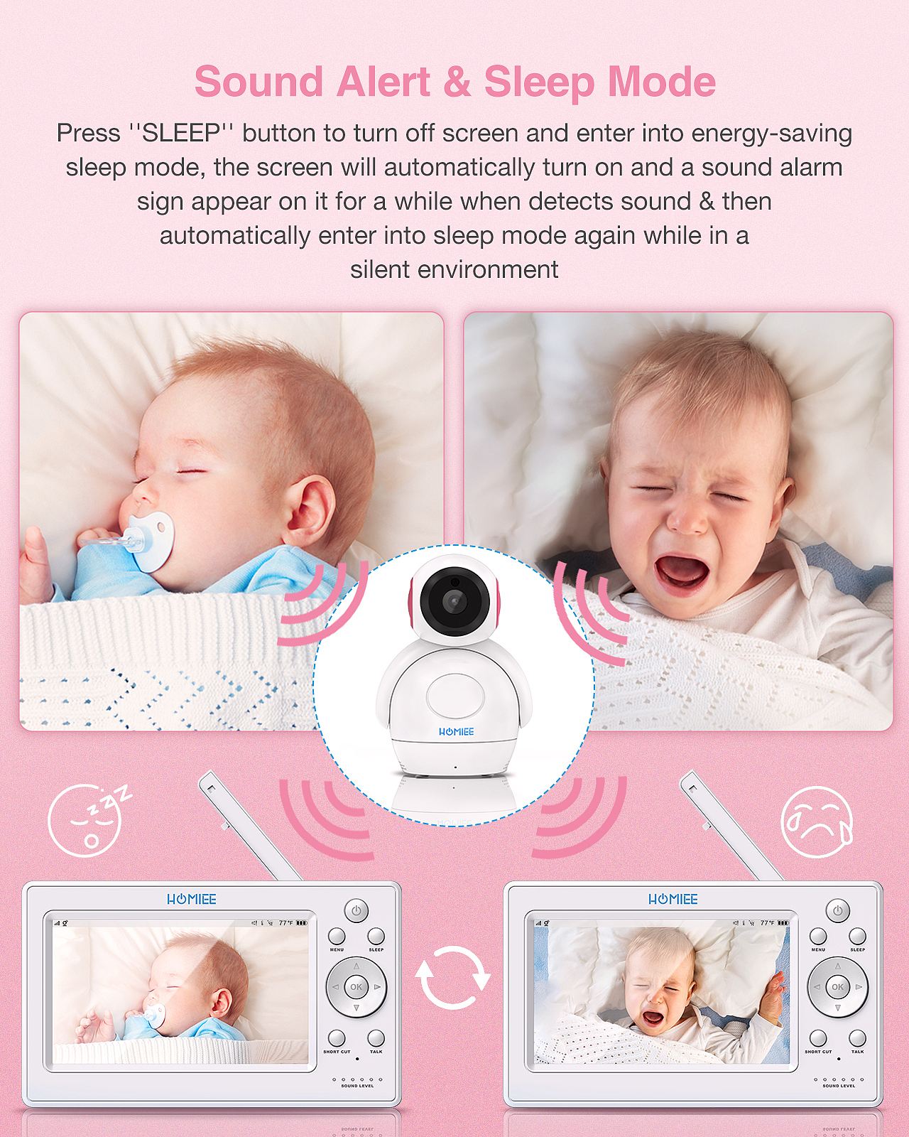 嬰兒監(jiān)視器主圖 粉色（圖ZMjgxODE4NzYw） - 其他平面 - 站酷設(shè)計(jì)師小小小何同學(xué)原創(chuàng)素材 - 站酷ZCOOL