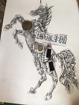 朋克风格（图ZMTQwODI1NDMy） - 艺术插画 - 站酷设计师漫迷手绘原创素材 - 站酷ZCOOL