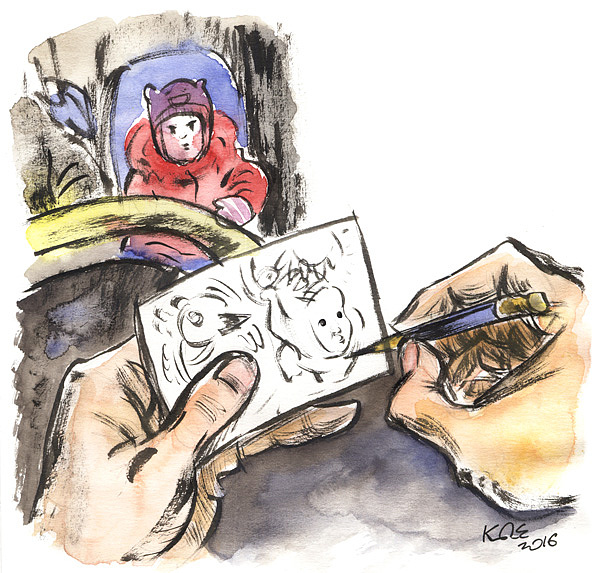 来自绘画日记 2015-2019（图ZMTkxMzE5Nzk2） - 绘画 - 站酷设计师koszubarev原创素材 - 站酷ZCOOL