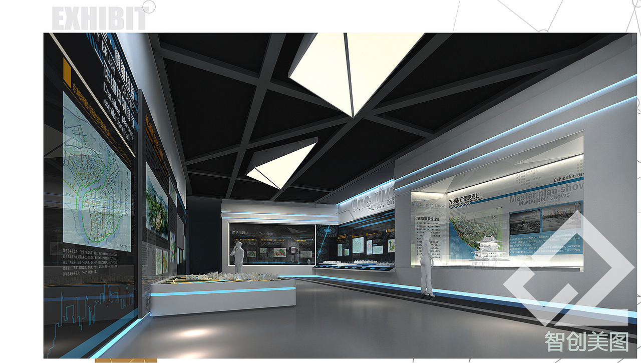 湖南地区规划馆（图ZMTU4NTQyMTYw） - 展陈设计 - 站酷设计师智创美图原创素材 - 站酷ZCOOL