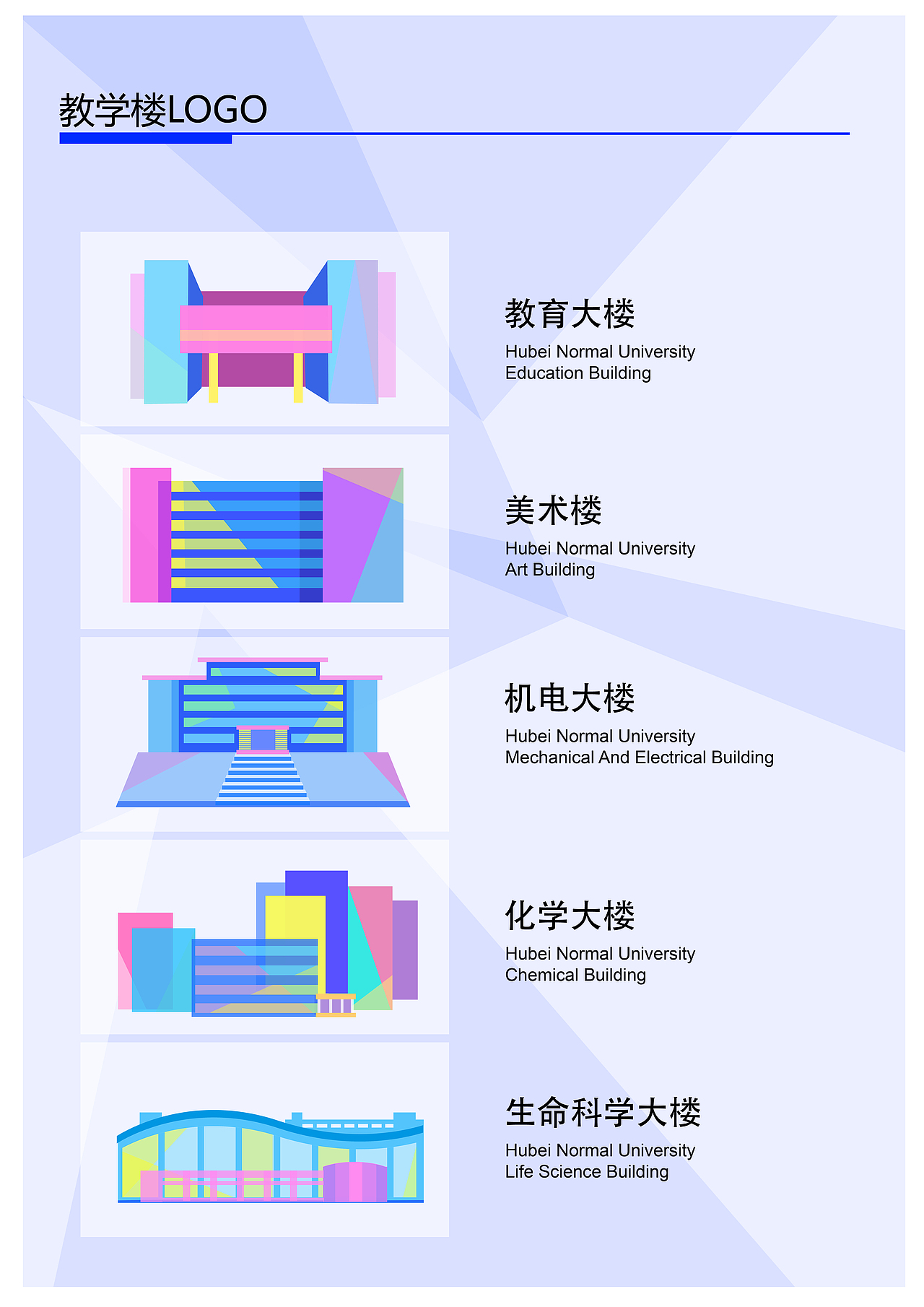 湖师导视系统设计（图ZMTEzNzgyNDA=） - 品牌 - 站酷设计师Jady13_剑杰原创素材 - 站酷ZCOOL