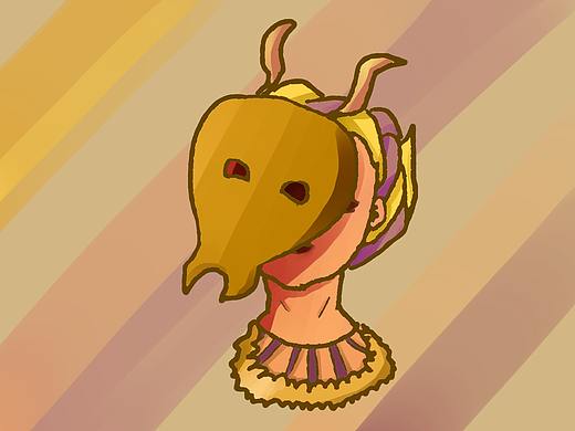 sai面具 -20180220（个人主页-ZMjYxNDQ4Njg=） - 艺术插画 - 站酷设计师桑树是树原创素材 - 站酷ZCOOL