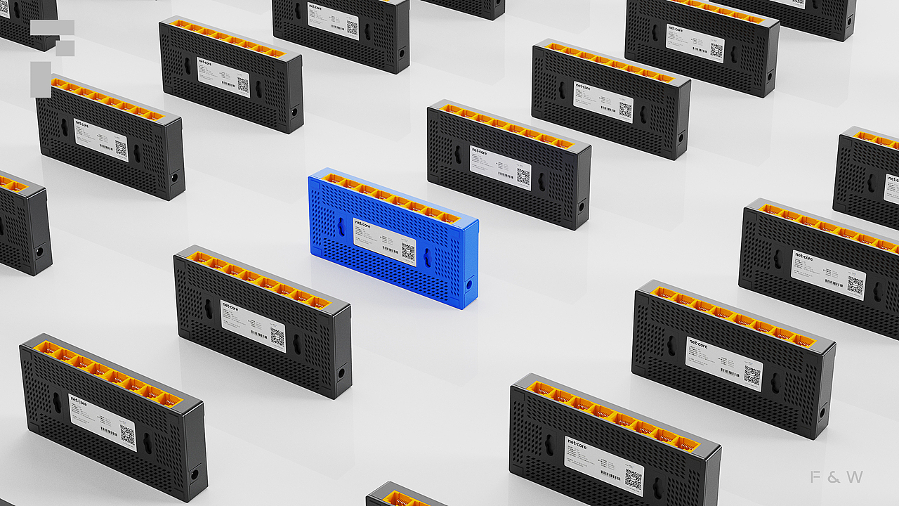 netcore磊科五口/八口千兆交换机（图ZMjYxNzg5ODk2） - 电子产品 - 站酷设计师小冯同学IN原创素材 - 站酷ZCOOL