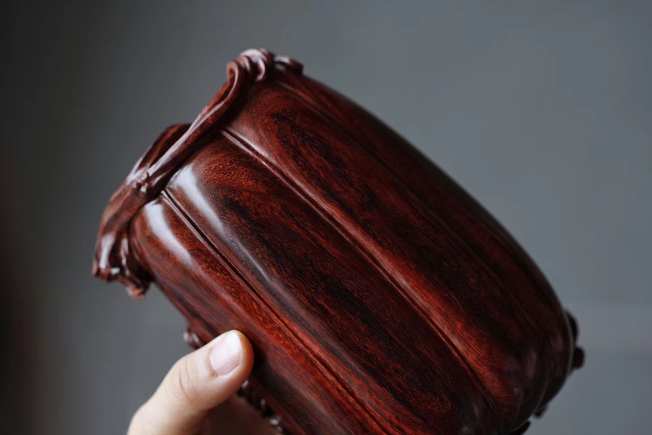 南瓜形首饰盒（图ZMTQ4MjU2MjAw） - 工艺品设计 - 站酷设计师檀韵红木艺术原创素材 - 站酷ZCOOL