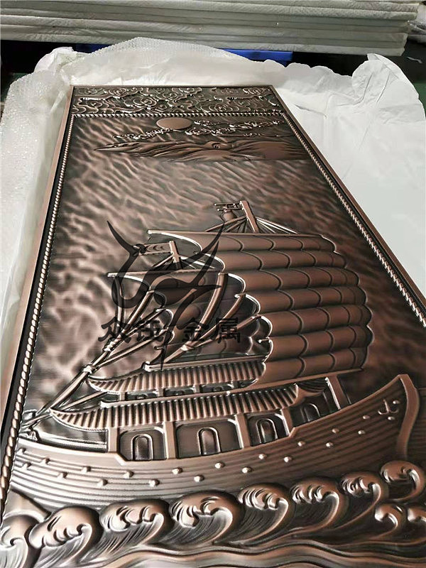 江西抚州铝浮雕壁画精美的造型|空间|家装设计|众钰金属_原创作品